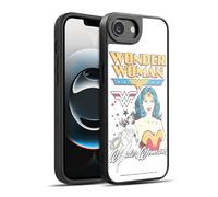 Head Case Designs sous Licence Officielle Wonder Woman DC Comics Blanc Art Vintage Coque en Gel renforcée [Protection de Qualité Militaire] Compatible avec Apple iPhone 16e / iPhone 17e
