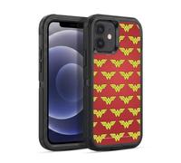 Head Case Designs sous Licence Officielle Wonder Woman DC Comics Modèle Logos Étui Antichoc Ultra-Blindé Compatible avec Apple iPhone 12 / iPhone 12 Pro