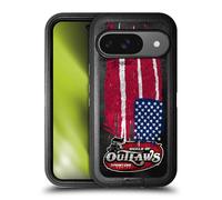 Head Case Designs sous Licence Officielle World of Outlaws Drapeau Américain en Mauvais État Graphisme Occidental Étui Antichoc Ultra-Blindé Compatible avec Google Pixel 9 / Pixel 9 Pro