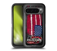 Head Case Designs sous Licence Officielle World of Outlaws Drapeau Américain en Mauvais État Graphisme Occidental Étui Antichoc Ultra-Blindé Compatible avec Google Pixel 9 Pro XL