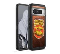 Head Case Designs sous Licence Officielle World of Outlaws Imprimé en Cuir Sprint Car Graphisme Occidental Étui Antichoc Ultra-Blindé Compatible avec Google Pixel 8 Pro
