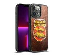 Head Case Designs sous Licence Officielle World of Outlaws Imprimé en Cuir Sprint Car Graphisme Occidental Coque en Gel renforcée [Qualité Militaire] Compatible avec Apple iPhone 13 Pro Max