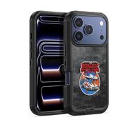 Head Case Designs sous Licence Officielle World of Outlaws Logo De Voiture Sprint Vieilli Graphisme Occidental Étui Antichoc Ultra-Blindé Compatible avec Apple iPhone 17 Pro