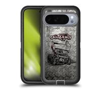 Head Case Designs sous Licence Officielle World of Outlaws Voiture Sprint Graphisme Occidental Étui Antichoc Ultra-Blindé Compatible avec Google Pixel 10 Pro XL