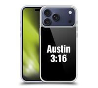Head Case Designs sous Licence Officielle WWE 3:16 Stone Cold Steve Austin Coque en Gel [Protection de Qualité Militaire] Compatible avec Apple iPhone 17 Pro Max