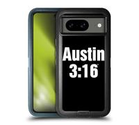 Head Case Designs sous Licence Officielle WWE 3:16 Stone Cold Steve Austin Étui Antichoc Ultra-Blindé Compatible avec Google Pixel 8