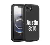 Head Case Designs sous Licence Officielle WWE 3:16 Stone Cold Steve Austin Étui Antichoc Ultra-Blindé Compatible avec Apple iPhone 16e / iPhone 17e