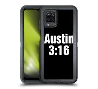 Head Case Designs sous Licence Officielle WWE 3:16 Stone Cold Steve Austin Étui Antichoc Ultra-Blindé Compatible avec Samsung Galaxy A12 (2020)