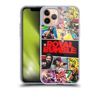 Head Case Designs sous Licence Officielle WWE Affiche 2021 Royal Rumble Coque en Gel [Protection de Qualité Militaire] Compatible avec Apple iPhone 11 Pro Et Compatible avec MagSafe