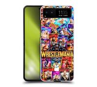 Head Case Designs sous Licence Officielle WWE Affiche Art Clé Wrestlemania 41 Coque Dure pour l'arrière Compatible avec Motorola Razr 40 / Razr 2023
