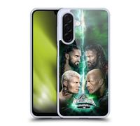 Head Case Designs sous Licence Officielle WWE Affiche Artistique Clé Wrestlemania 40 Coque en Gel [Protection de Qualité Militaire] Compatible avec Samsung Galaxy A26 5G