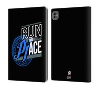 Head Case Designs sous Licence Officielle WWE AJ Styles Run The Place Superstars 8 Étui Portefeuille en Cuir Compatible avec Apple iPad Pro 11 M4 2024