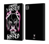 Head Case Designs sous Licence Officielle WWE Alexa Bliss Truly Blissed Superstars 9 Étui Portefeuille en Cuir Compatible avec Apple iPad Pro 11 M4 2024