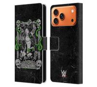Head Case Designs sous Licence Officielle WWE Art De l'affiche Randy Orton Étui Portefeuille en Cuir Compatible avec Apple iPhone 17 Pro Max
