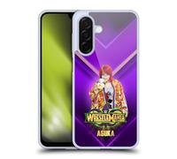 Head Case Designs sous Licence Officielle WWE Asuka Wrestlemania 34 Superstars Coque en Gel [Protection de Qualité Militaire] Compatible avec Samsung Galaxy A26 5G