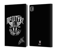 Head Case Designs sous Licence Officielle WWE Beacon in The Dark Drew McIntyre Étui Portefeuille en Cuir Compatible avec Apple iPad Pro 11 M4 2024
