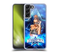 Head Case Designs sous Licence Officielle WWE Becky Lynch Wrestlemania 38 Superstars Coque en Gel [Protection de Qualité Militaire] Compatible avec Samsung Galaxy S22+ 5G Et Compatible avec MagSafe