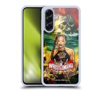 Head Case Designs sous Licence Officielle WWE Bianca Belair Wrestlemania 37 Superstars Coque en Gel [Protection de Qualité Militaire] Compatible avec Samsung Galaxy A56 5G