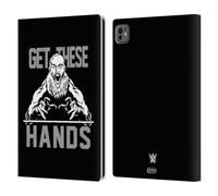 Head Case Designs sous Licence Officielle WWE Braun Strowman Get These Hands Superstars 9 Étui Portefeuille en Cuir Compatible avec Apple iPad Pro 11 M4 2024