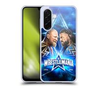 Head Case Designs sous Licence Officielle WWE Brock Lesnar Vs Roman Reigns Wrestlemania 38 Versus Coque en Gel [Protection de Qualité Militaire] Compatible avec Samsung Galaxy A26 5G