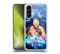 Head Case Designs sous Licence Officielle WWE Brock Lesnar Wrestlemania 38 Superstars Coque en Gel [Protection de Qualité Militaire] Compatible avec Samsung Galaxy A56 5G