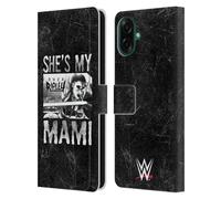 Head Case Designs sous Licence Officielle WWE C'est Ma Mami Rhea Ripley Étui Portefeuille en Cuir Compatible avec Samsung Galaxy A07