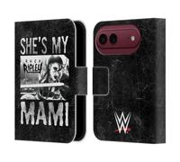 Head Case Designs sous Licence Officielle WWE C'est Ma Mami Rhea Ripley Étui Portefeuille en Cuir Compatible avec Apple iPhone Duo