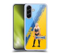 Head Case Designs sous Licence Officielle WWE Charlotte Flair Wrestlemania 33 Coque en Gel [Protection de Qualité Militaire] Compatible avec Samsung Galaxy A56 5G