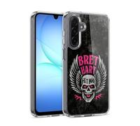 Head Case Designs sous Licence Officielle WWE Crâne De Hitman Bret Hart Coque en Gel [Protection de Qualité Militaire] Compatible avec Samsung Galaxy A17 4G / 5G
