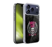 Head Case Designs sous Licence Officielle WWE Crâne De Hitman Bret Hart Coque en Gel [Protection de Qualité Militaire] Compatible avec Apple iPhone 17 Pro