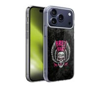 Head Case Designs sous Licence Officielle WWE Crâne De Hitman Bret Hart Coque en Gel [Protection de Qualité Militaire] Compatible avec Apple iPhone 17 Pro Max
