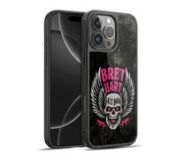 Head Case Designs sous Licence Officielle WWE Crâne De Hitman Bret Hart Coque en Gel renforcée [Protection de Qualité Militaire] Compatible avec Apple iPhone 16 Pro Max