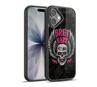 Head Case Designs sous Licence Officielle WWE Crâne De Hitman Bret Hart Coque en Gel renforcée [Protection de Qualité Militaire] Compatible avec Apple iPhone 17