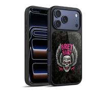 Head Case Designs sous Licence Officielle WWE Crâne De Hitman Bret Hart Coque en Gel renforcée [Protection de Qualité Militaire] Compatible avec Apple iPhone 17 Pro
