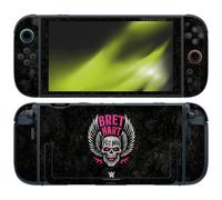 Head Case Designs sous Licence Officielle WWE Crâne De Hitman Bret Hart Vinyle Autocollant De Jeu Peau Autocollant Couverture Compatible avec Nintendo Switch 2