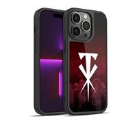 Head Case Designs sous Licence Officielle WWE Croix The Undertaker Coque en Gel renforcée [Protection de Qualité Militaire] Compatible avec Apple iPhone 14 Pro