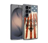 Head Case Designs sous Licence Officielle WWE Drapeau Américain du Cauchemar Graphiques de Cody Rhodes Coque en Gel [Protection de Qualité Militaire] Compatible avec Samsung Galaxy S26 Ultra
