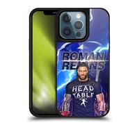 Head Case Designs Sous Licence Officielle WWE Éclair Roman Reigns Coque en gel renforcée [Protection de Qualité Militaire] Compatible avec Apple iPhone 13 Pro