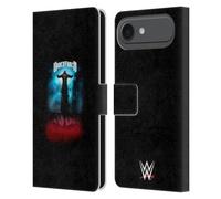 Head Case Designs sous Licence Officielle WWE Éternel Undertaker Étui Portefeuille en Cuir Compatible avec Apple iPhone 17 Air