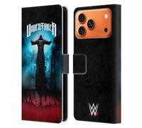 Head Case Designs sous Licence Officielle WWE Éternelle The Undertaker Étui Portefeuille en Cuir Compatible avec Apple iPhone 17 Pro Max