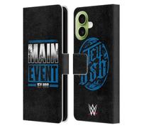 Head Case Designs sous Licence Officielle WWE Événement Principal Jey USO Étui Portefeuille en Cuir Compatible avec Apple iPhone 17