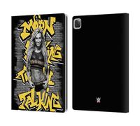 Head Case Designs sous Licence Officielle WWE Fabuleux Carmella Étui Portefeuille en Cuir Compatible avec Apple iPad Pro 13 M4 2024