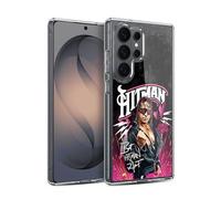 Head Case Designs sous Licence Officielle WWE Graphismes Hitman Bret Hart Coque en Gel [Protection de Qualité Militaire] Compatible avec Samsung Galaxy S26 Ultra