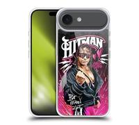 Head Case Designs sous Licence Officielle WWE Graphismes Hitman Bret Hart Coque en Gel [Protection de Qualité Militaire] Compatible avec Apple iPhone 17 Air