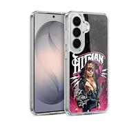 Head Case Designs sous Licence Officielle WWE Graphismes Hitman Bret Hart Coque en Gel [Protection de Qualité Militaire] Compatible avec Samsung Galaxy S26 Plus
