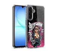 Head Case Designs sous Licence Officielle WWE Graphismes Hitman Bret Hart Coque en Gel [Protection de Qualité Militaire] Compatible avec Samsung Galaxy A17 4G / 5G