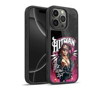 Head Case Designs sous Licence Officielle WWE Graphismes Hitman Bret Hart Coque en Gel renforcée [Protection de Qualité Militaire] Compatible avec Apple iPhone 16 Pro