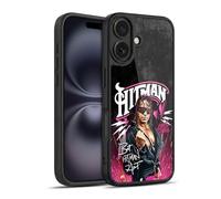 Head Case Designs sous Licence Officielle WWE Graphismes Hitman Bret Hart Coque en Gel renforcée [Protection de Qualité Militaire] Compatible avec Apple iPhone 16