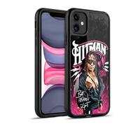 Head Case Designs sous Licence Officielle WWE Graphismes Hitman Bret Hart Coque en Gel renforcée [Protection de Qualité Militaire] Compatible avec Apple iPhone 11