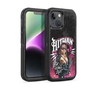 Head Case Designs sous Licence Officielle WWE Graphismes Hitman Bret Hart Étui Antichoc Ultra-Blindé Compatible avec Apple iPhone 14
